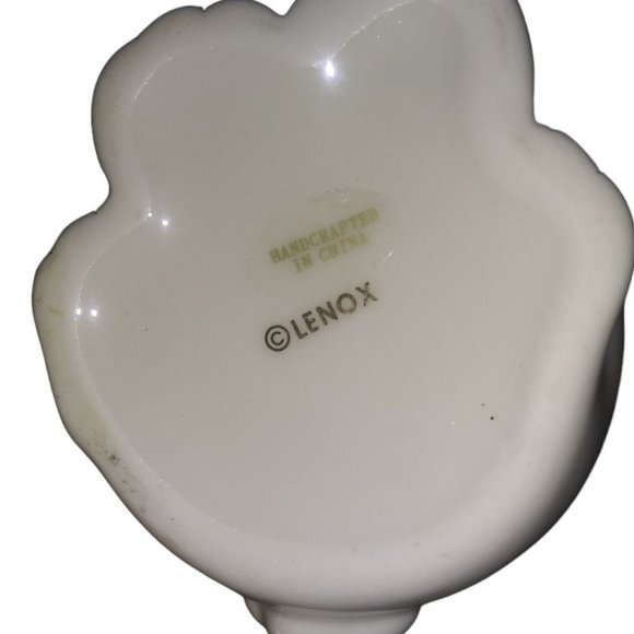 Lenox Polar Bear Ornament Holiday White Bear Red Green Scarf Holiday Hanging Orn - Picture 6 of 8